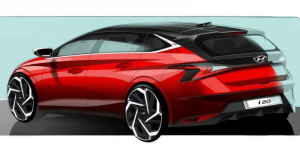 hyundai i20 2023 sketch